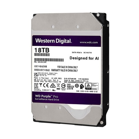 WD181EJRP 18T PRO SATA 7200转西数监控硬盘